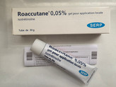 کرم آکنه و جوش 0.05% راکوتان / Roaccutane